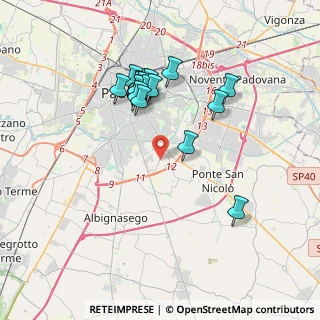 Mappa Via Arditi, 35127 Padova PD, Italia (3.38278)