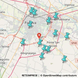 Mappa Via Arditi, 35127 Padova PD, Italia (4.37538)