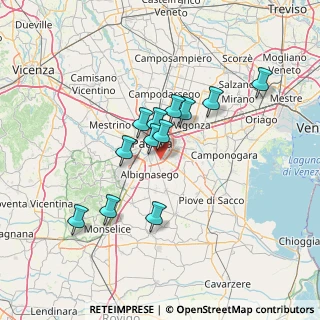 Mappa Via Arditi, 35127 Padova PD, Italia (11.43833)