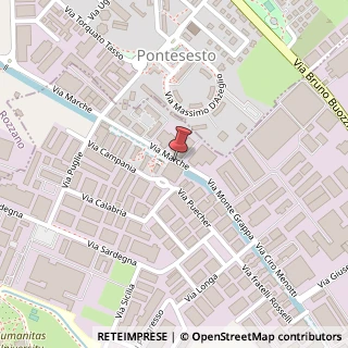 Mappa Via Marche, 41, 20090 Pieve Emanuele, Milano (Lombardia)