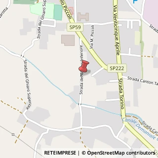 Mappa Strada Ghiaro Inferiore, 16, 10081 Castellamonte, Torino (Piemonte)