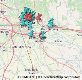 Mappa Vicolo Cieco M. Zaccarella, 37057 San Giovanni Lupatoto VR, Italia (7.695)