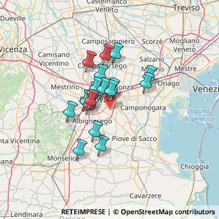 Mappa Via Antonio Borso, 35127 Padova PD, Italia (9.91263)