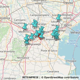 Mappa Via Antonio Borso, 35127 Padova PD, Italia (10.57467)