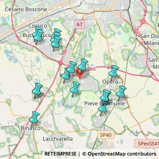 Mappa Via Guglielmo Marconi, 20089 Rozzano MI, Italia (4.08)