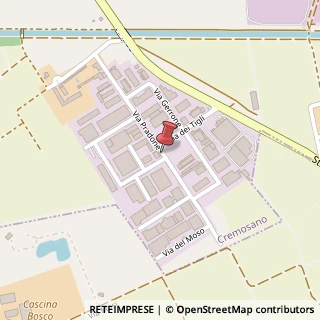Mappa Via Pradone, 32, 26010 Cremosano, Cremona (Lombardia)