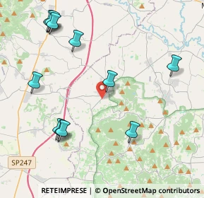 Mappa Via Ponte Tezze, 35030 Rovolon PD, Italia (4.95)