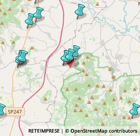 Mappa Via Ponte Tezze, 35030 Rovolon PD, Italia (5.546)