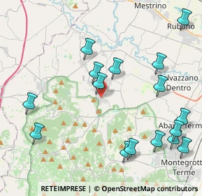 Mappa Via S. Prosdocimo, 35030 Montemerlo PD, Italia (4.95063)