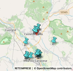 Mappa Strada Masero, 10081 Castellamonte TO, Italia (3.62412)