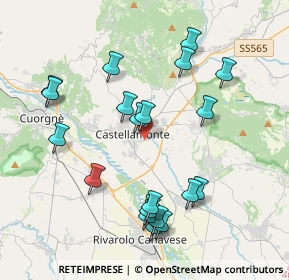 Mappa Strada Masero, 10081 Castellamonte TO, Italia (4.106)