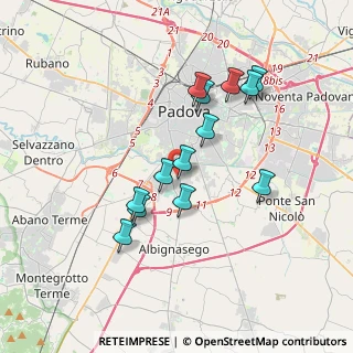 Mappa 35125 Padova PD, Italia (3.18154)