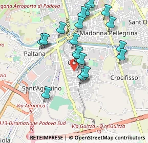 Mappa 35125 Padova PD, Italia (0.9055)