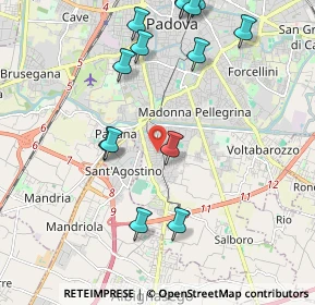 Mappa 35125 Padova PD, Italia (2.37357)