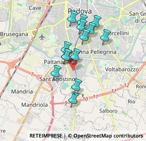 Mappa 35125 Padova PD, Italia (1.49643)