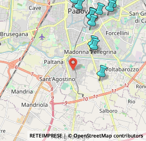 Mappa 35125 Padova PD, Italia (2.57182)