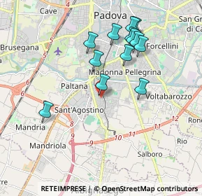 Mappa 35125 Padova PD, Italia (1.82615)