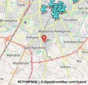Mappa 35125 Padova PD, Italia (2.79214)