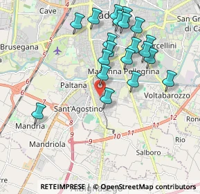 Mappa 35125 Padova PD, Italia (1.985)