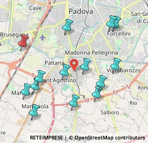 Mappa 35125 Padova PD, Italia (2.18571)