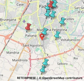 Mappa 35125 Padova PD, Italia (2.23167)