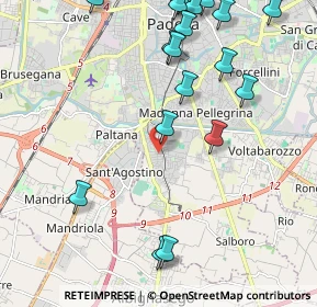 Mappa 35125 Padova PD, Italia (2.7025)