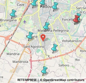 Mappa 35125 Padova PD, Italia (2.65545)