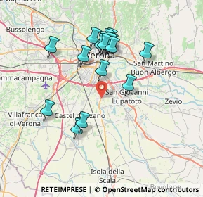 Mappa Via Ventura, 37135 Verona VR, Italia (6.78235)