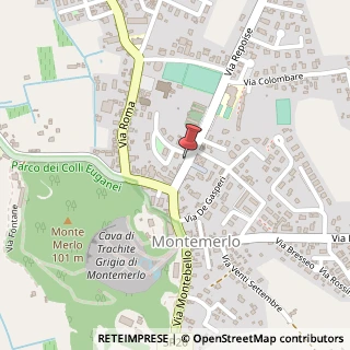 Mappa Via Repoise, 18, 35030 Cervarese Santa Croce, Padova (Veneto)