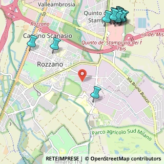 Mappa Via Pier Paolo Pasolini, 20089 Rozzano MI, Italia (1.62278)