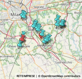 Mappa SS 9 CC Le Cupole, 20098 San Giuliano Milanese MI (6.4185)