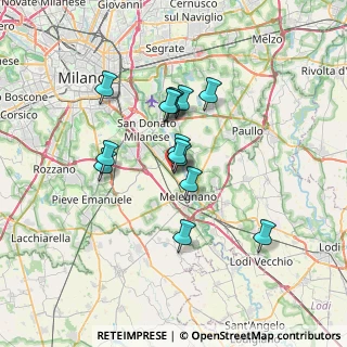 Mappa Centro Commerciale Le Cupole, 20098 San Giuliano Milanese MI, Italia (5.36429)