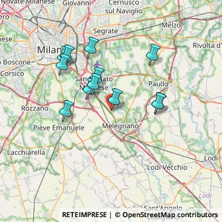 Mappa Centro Commerciale Le Cupole, 20098 San Giuliano Milanese MI, Italia (6.81)