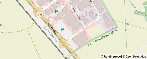 Mappa San Giuliano Milanese