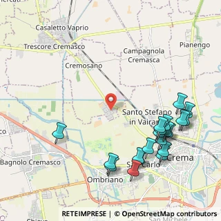 Mappa Via Gerrone, 26010 Cremosano CR, Italia (2.5365)