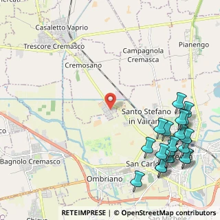 Mappa Via Gerrone, 26010 Cremosano CR, Italia (2.999)