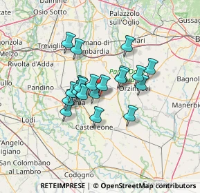 Mappa Via Roma, 26014 Romanengo CR, Italia (9.5475)