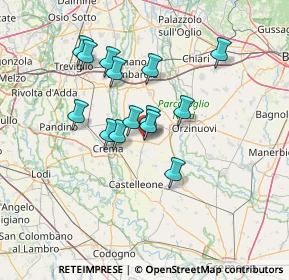 Mappa Via Roma, 26014 Romanengo CR, Italia (11.33786)