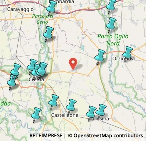 Mappa Via Roma, 26014 Romanengo CR, Italia (10.45)