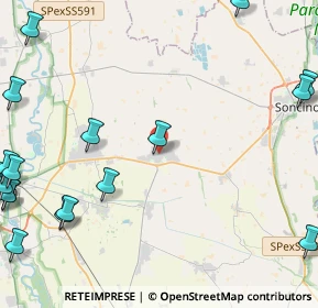 Mappa Via Roma, 26014 Romanengo CR, Italia (7.0415)