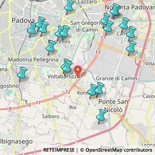 Mappa Via Norbiato Antonio, 35020 Ponte San Nicolò PD, Italia (2.682)