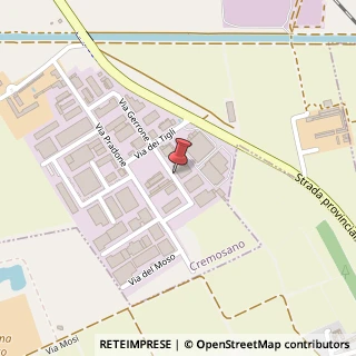Mappa Via Gerrone, 35, 26010 Cremosano, Cremona (Lombardia)