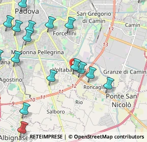 Mappa Via Orio Mastropiero, 35127 Padova PD, Italia (2.885)