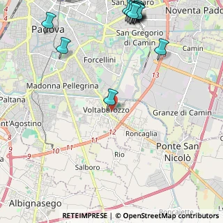 Mappa Via Orio Mastropiero, 35127 Padova PD, Italia (3.13154)