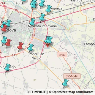 Mappa Via Emilia e Romagna, 35020 Saonara PD, Italia (6.431)