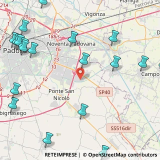 Mappa Via Emilia e Romagna, 35020 Saonara PD, Italia (6.717)