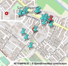 Mappa Via IV Novembre, 37057 San Giovanni Lupatoto VR, Italia (0.2315)