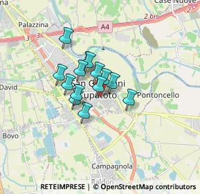 Mappa Via IV Novembre, 37057 San Giovanni Lupatoto VR, Italia (1.05357)