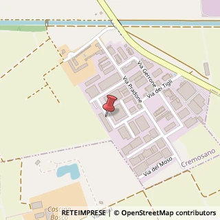 Mappa Via degli Artigiani, 22, 26010 Cremosano, Cremona (Lombardia)
