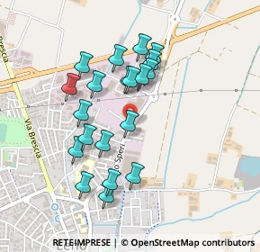 Mappa Via Umberto Nobile, 25024 Leno BS, Italia (0.4125)